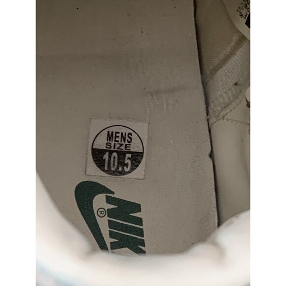 Nike Blazer Mid AB Green Suede Mid 473442-300 Vintage 2011 Size 10.5 Shoes - Picture 8 of 9